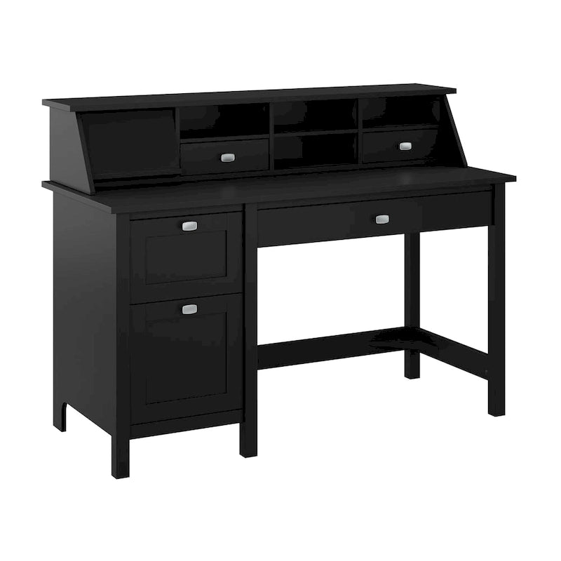 Broadview 54W Computer Desk with Desktop Organizer by Bush Furniture
