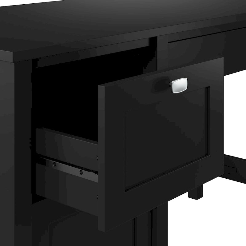 Broadview 54W Computer Desk with Desktop Organizer by Bush Furniture