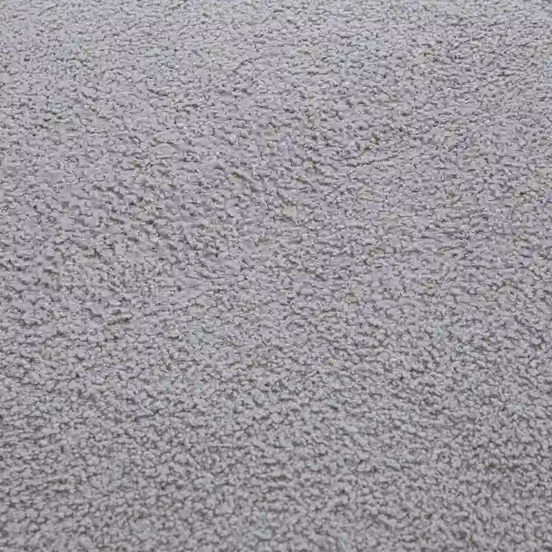 Modern L shape boucle Sofa with curved seat (facing right)