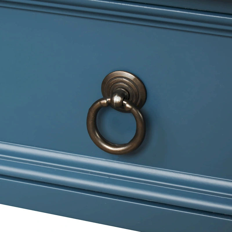 Modern Sofa Table with Drawers