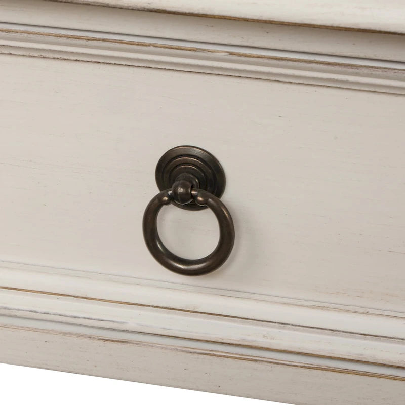 Modern Sofa Table with Drawers