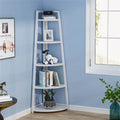 5 tier Bathroom Storage Shelf Tower Cabinet Corner Shelves
