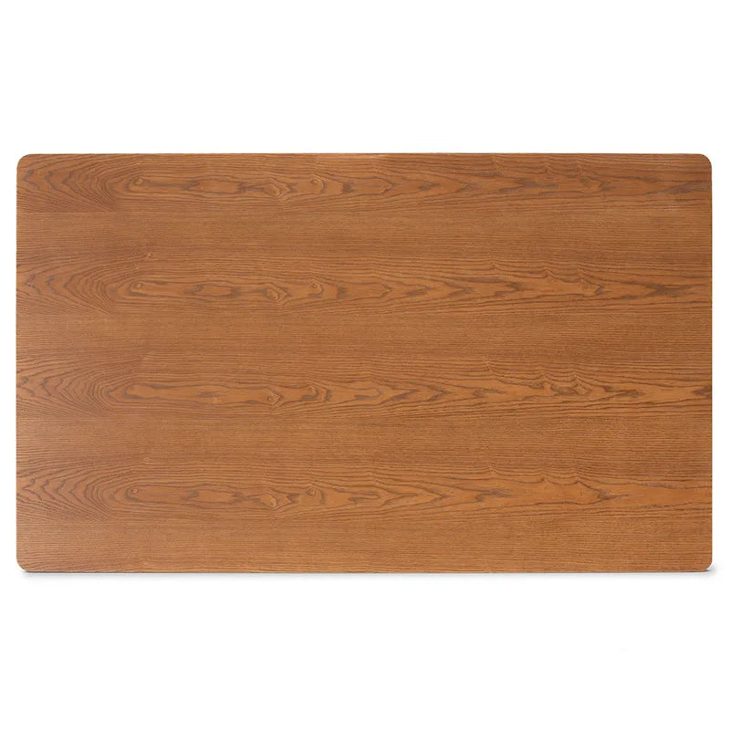 Daymond Mid-Century Upholstered and Walnut 5-PC Dining Nook Set