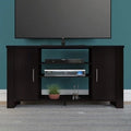 Porch & Den Tompkins Espresso-finish TV Stand Entertainment Center