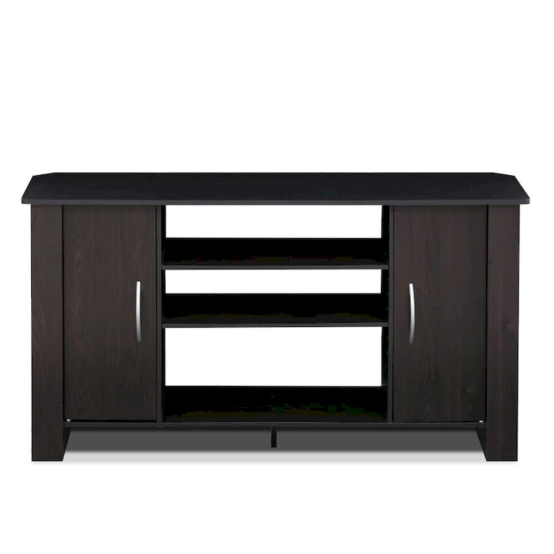 Porch & Den Tompkins Espresso-finish TV Stand Entertainment Center