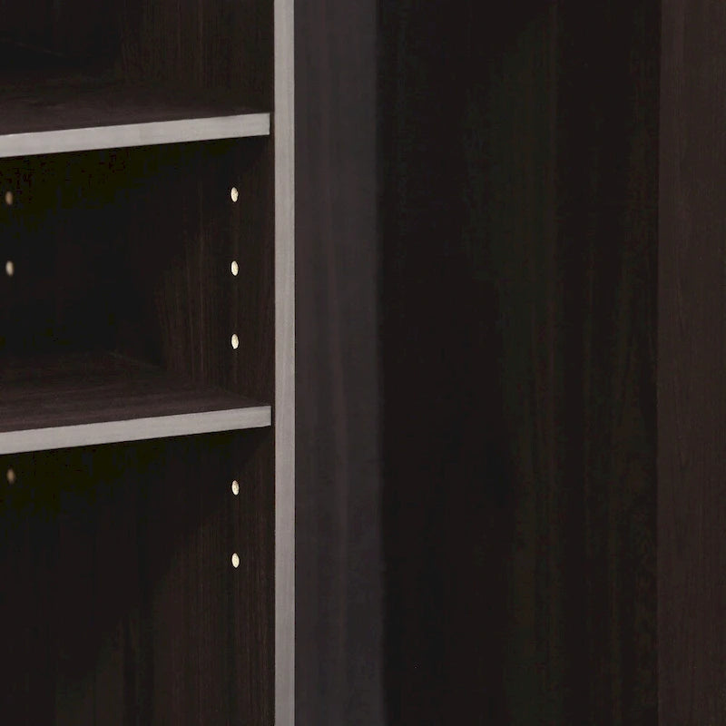 Porch & Den Tompkins Espresso-finish TV Stand Entertainment Center