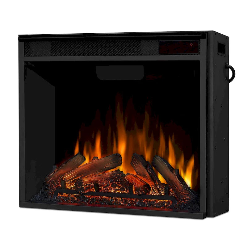 Calie 67  Electric TV Stand Fireplace in White by Real Flame