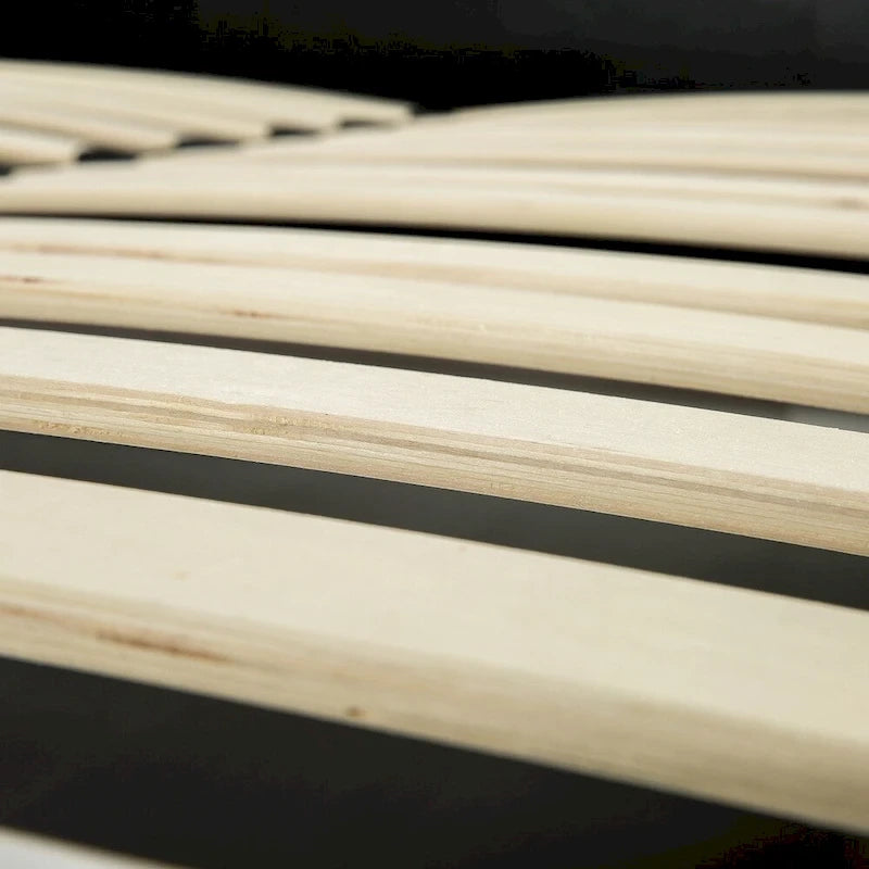 Priage by Zinus Faux Leather Upholstered King-size Platform Bed