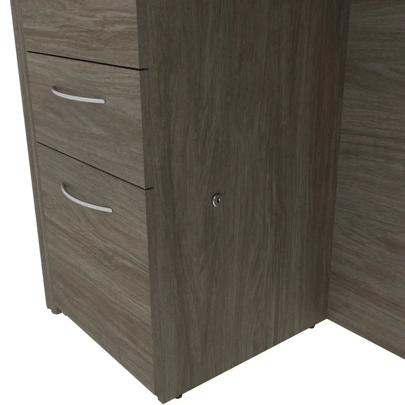 Bestar Embassy 71 inch L-shaped desk