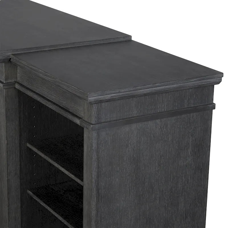 Fresno 72  Media Electric Fireplace by Real Flame