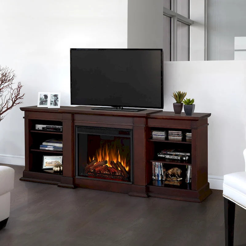 Fresno 72  Media Electric Fireplace by Real Flame