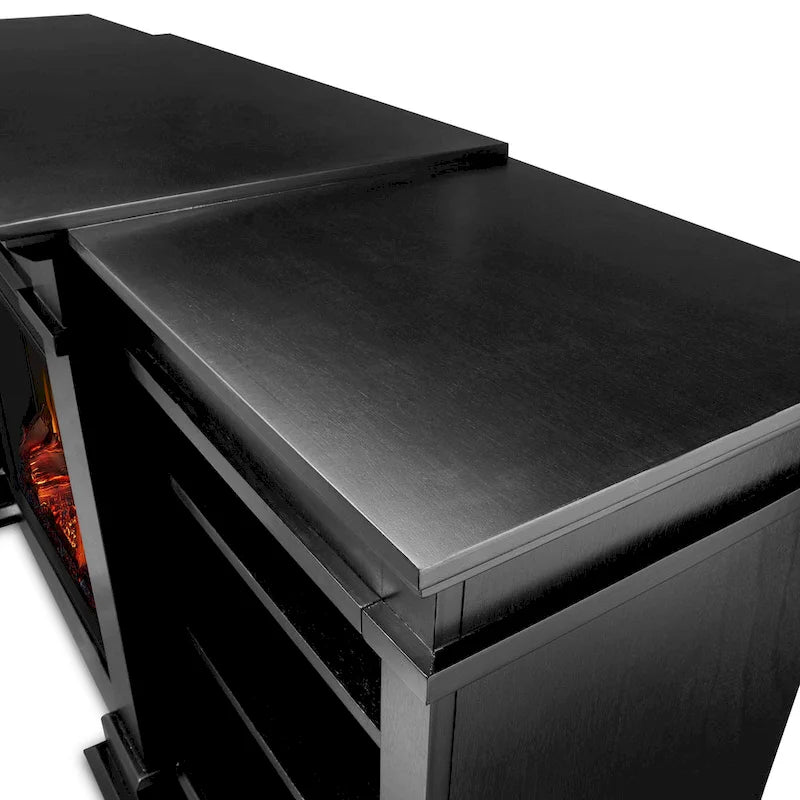 Fresno 72  Media Electric Fireplace by Real Flame