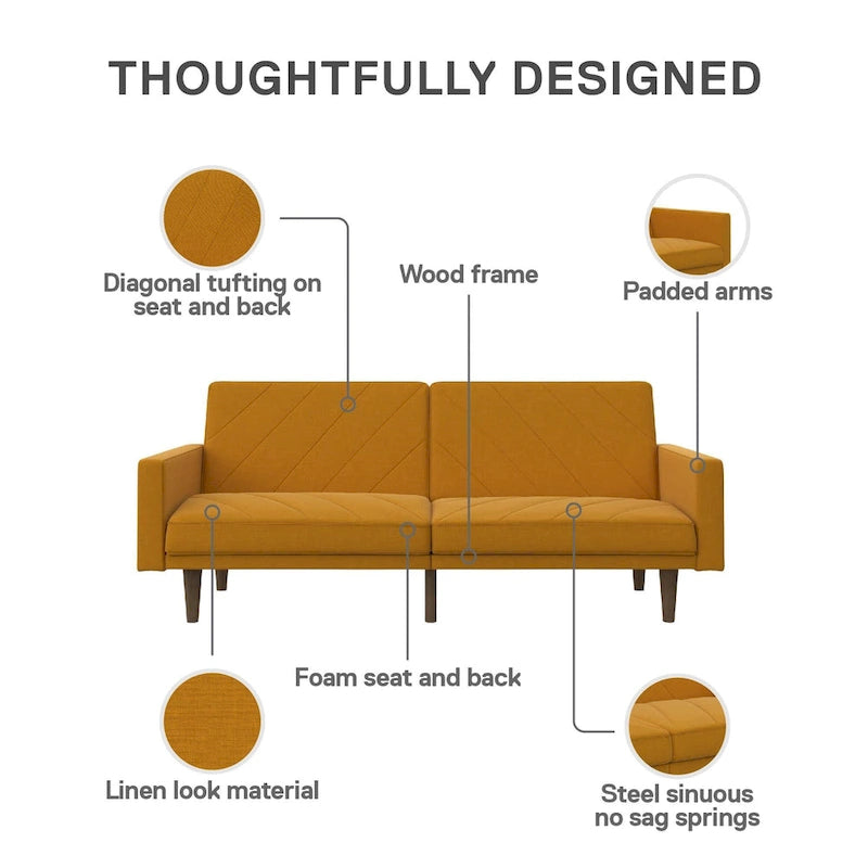 Avenue Greene Marci Linen Futon