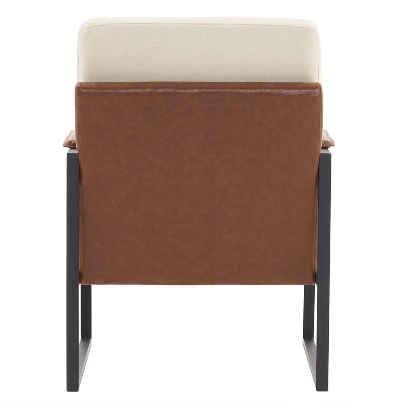 Modern Single Iron Frame Leisure Chair