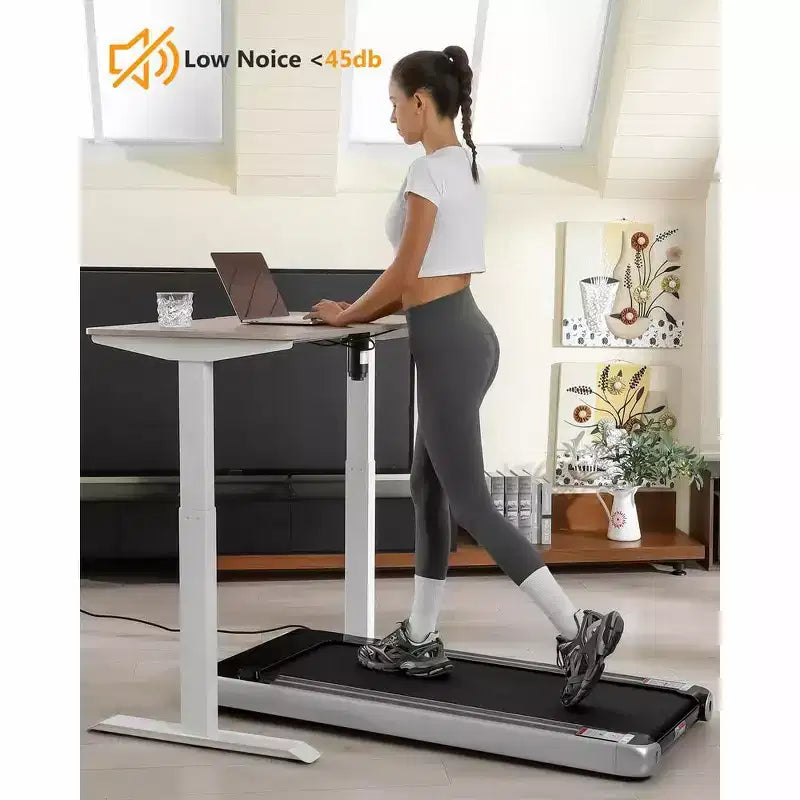 2.25 HP Folding Treadmill, Electric Treadmill for Home Office, Space Saving Treadmill, No Assembly Needed Portable Treadmill for Office Home Exercise