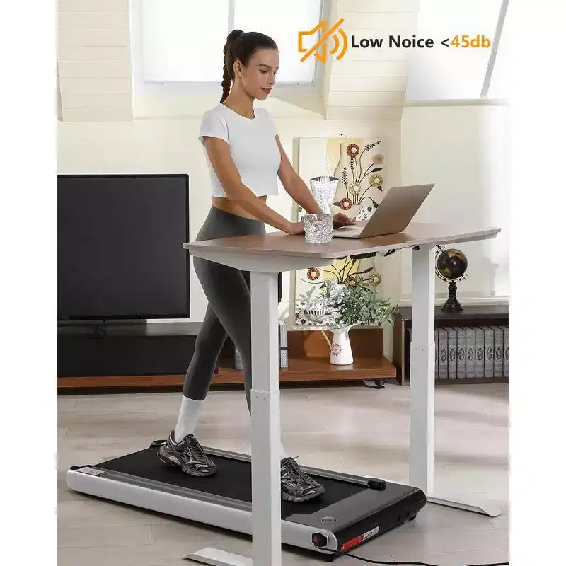 2.25 HP Folding Treadmill, Electric Treadmill for Home Office, Space Saving Treadmill, No Assembly Needed Portable Treadmill for Office Home Exercise