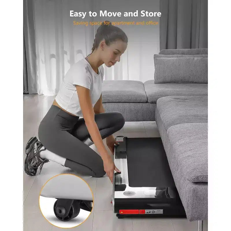 2.25 HP Folding Treadmill, Electric Treadmill for Home Office, Space Saving Treadmill, No Assembly Needed Portable Treadmill for Office Home Exercise