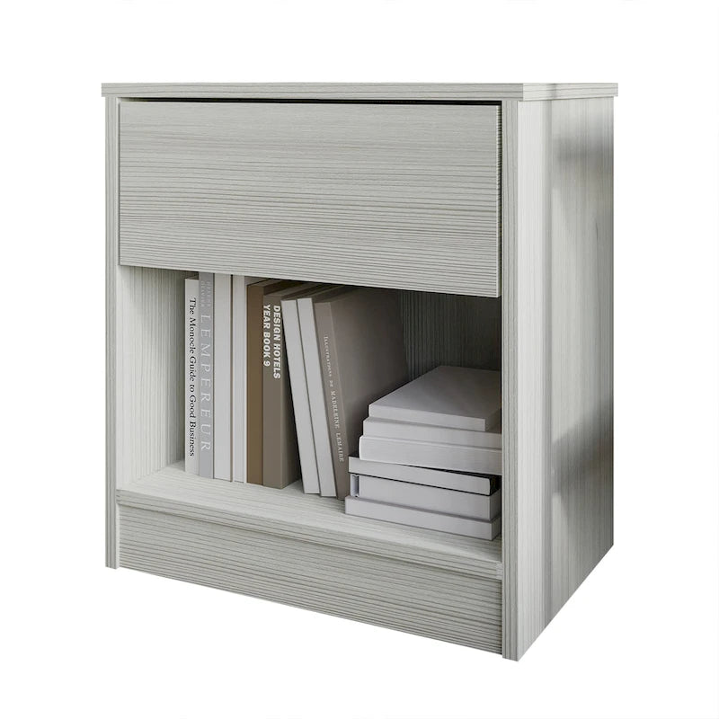 CraftPorch Simple Clean-Lines One Drawer Nightstand