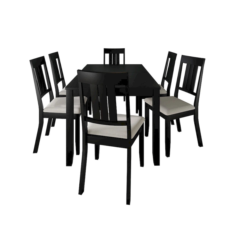 CraftPorch Classic 7-piece Wooden Dining Set
