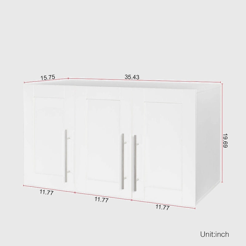 Stackable Wall Mounted Storage Cabinet