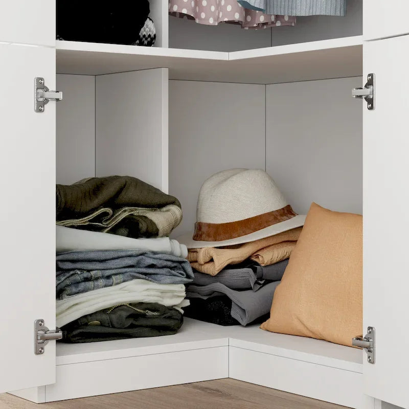 Closet Organizatin Armoires Wardrobes Hanging 4 Drawers Large Storage