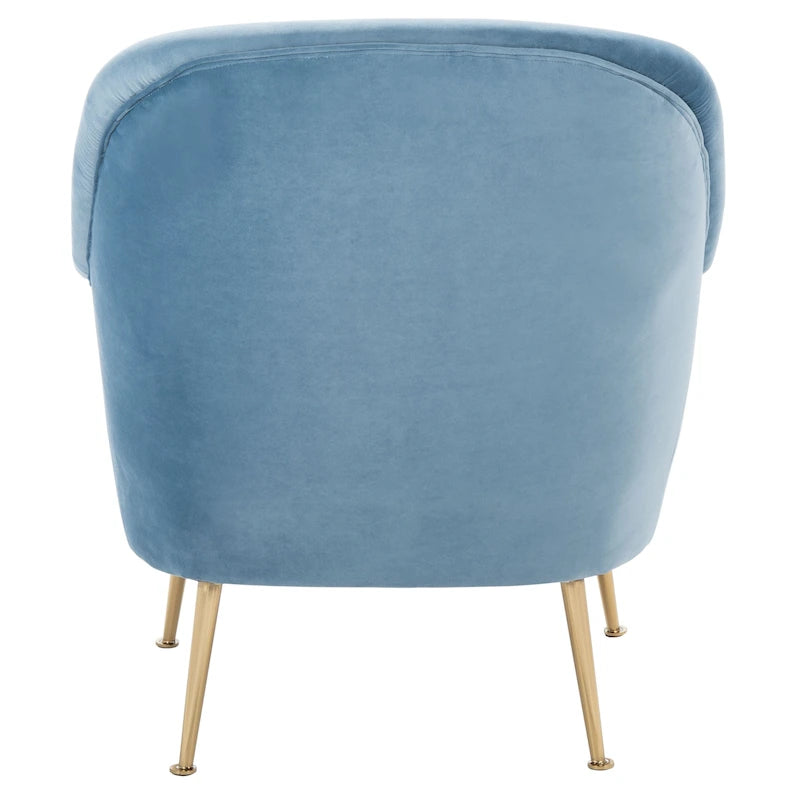 SAFAVIEH Edina Accent Chair - 29.5  W x 30.7  L x 32.9  H - 30Wx31Dx33H