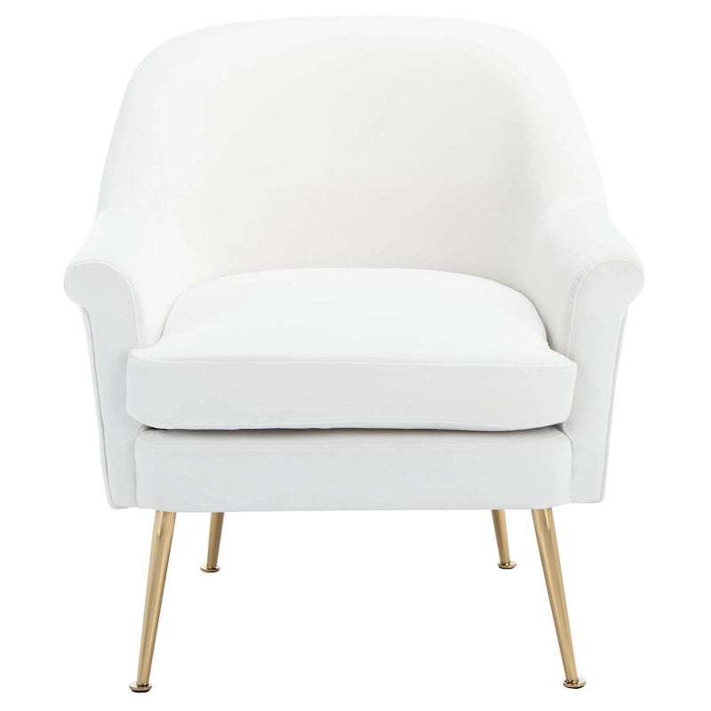 SAFAVIEH Edina Accent Chair - 29.5  W x 30.7  L x 32.9  H - 30Wx31Dx33H