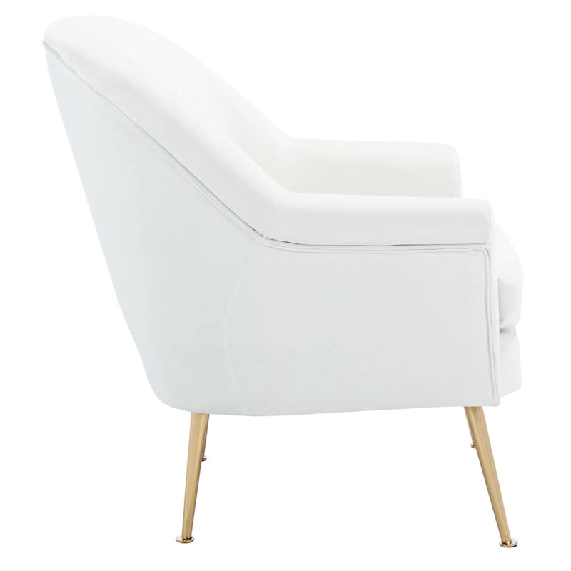 SAFAVIEH Edina Accent Chair - 29.5  W x 30.7  L x 32.9  H - 30Wx31Dx33H