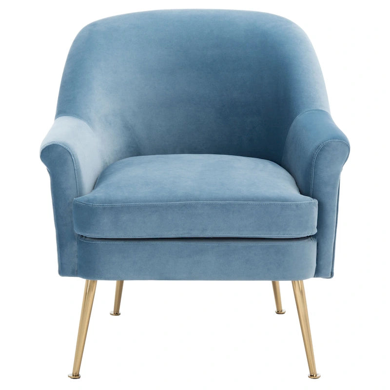 SAFAVIEH Edina Accent Chair - 29.5  W x 30.7  L x 32.9  H - 30Wx31Dx33H