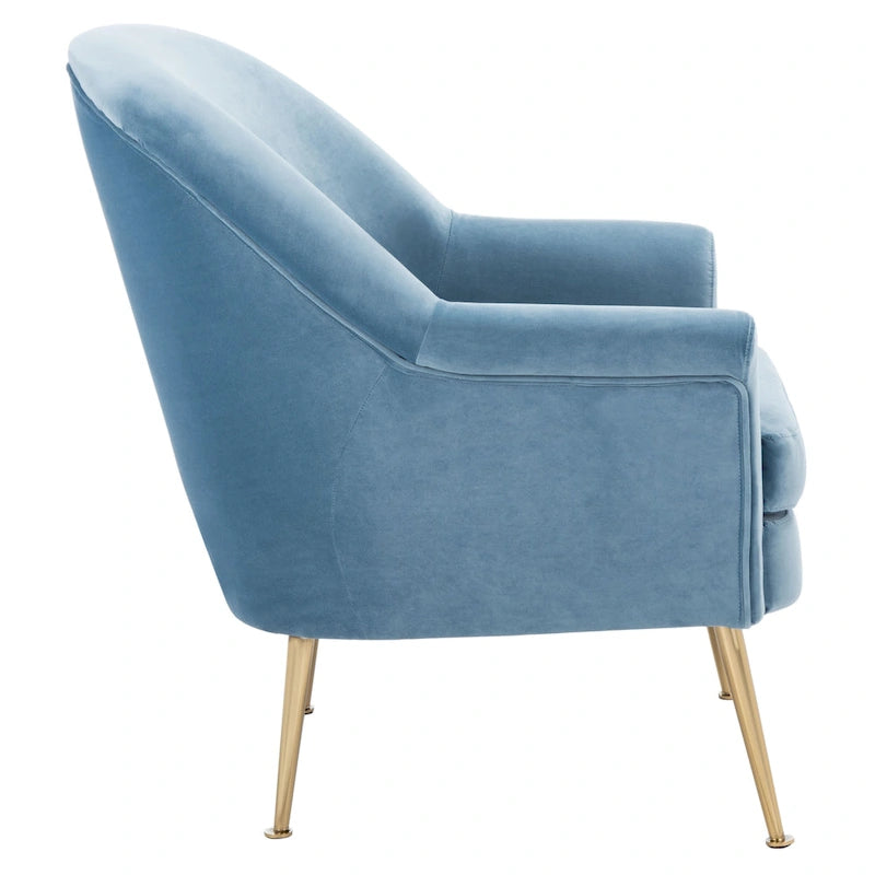 SAFAVIEH Edina Accent Chair - 29.5  W x 30.7  L x 32.9  H - 30Wx31Dx33H