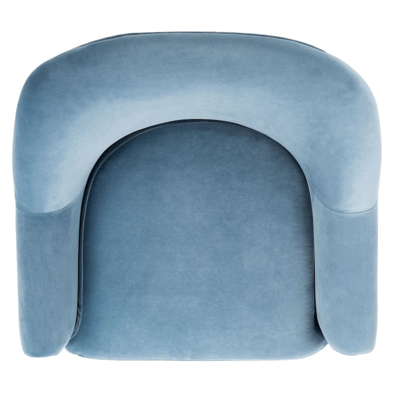 SAFAVIEH Edina Accent Chair - 29.5  W x 30.7  L x 32.9  H - 30Wx31Dx33H