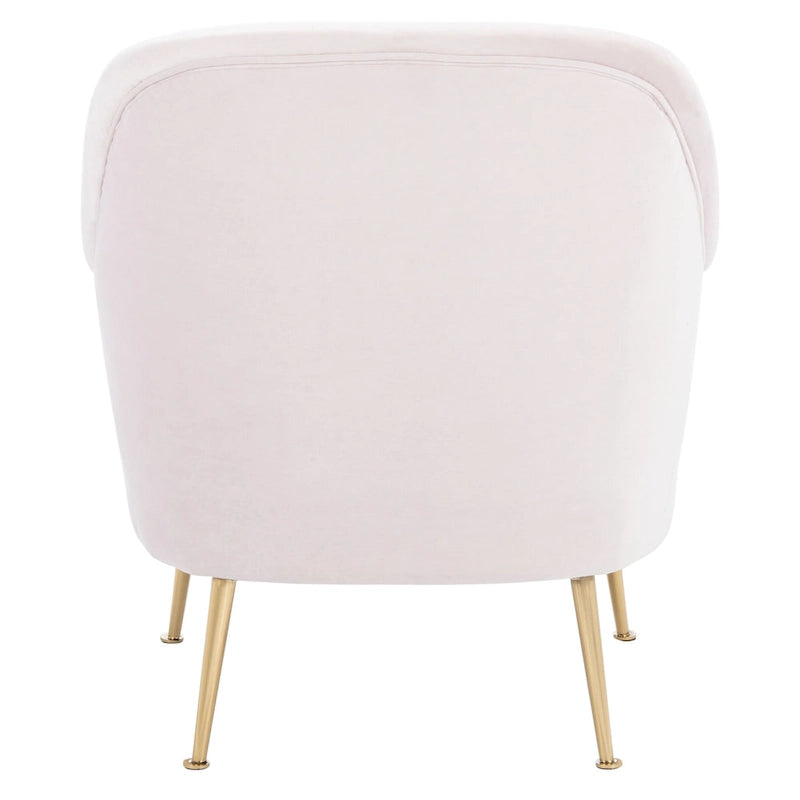 SAFAVIEH Edina Accent Chair - 29.5  W x 30.7  L x 32.9  H - 30Wx31Dx33H
