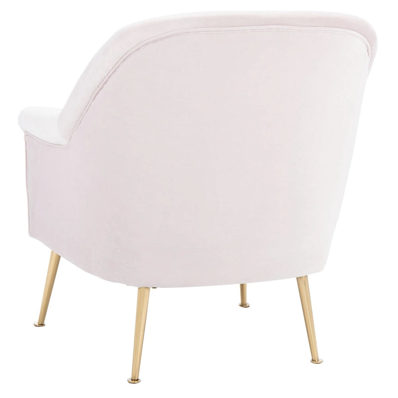 SAFAVIEH Edina Accent Chair - 29.5  W x 30.7  L x 32.9  H - 30Wx31Dx33H