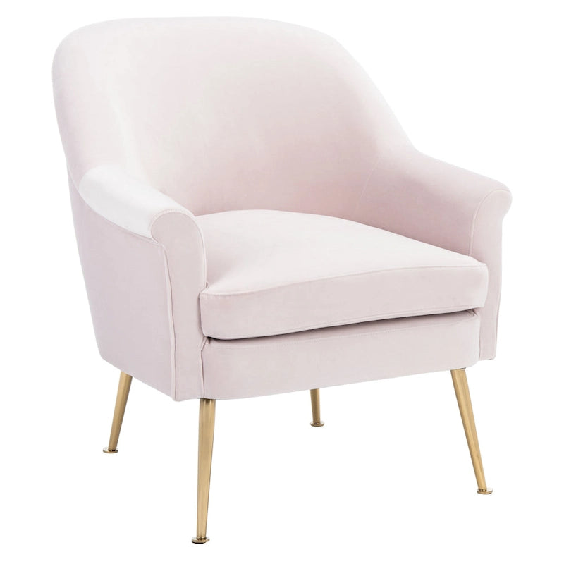 SAFAVIEH Edina Accent Chair - 29.5  W x 30.7  L x 32.9  H - 30Wx31Dx33H