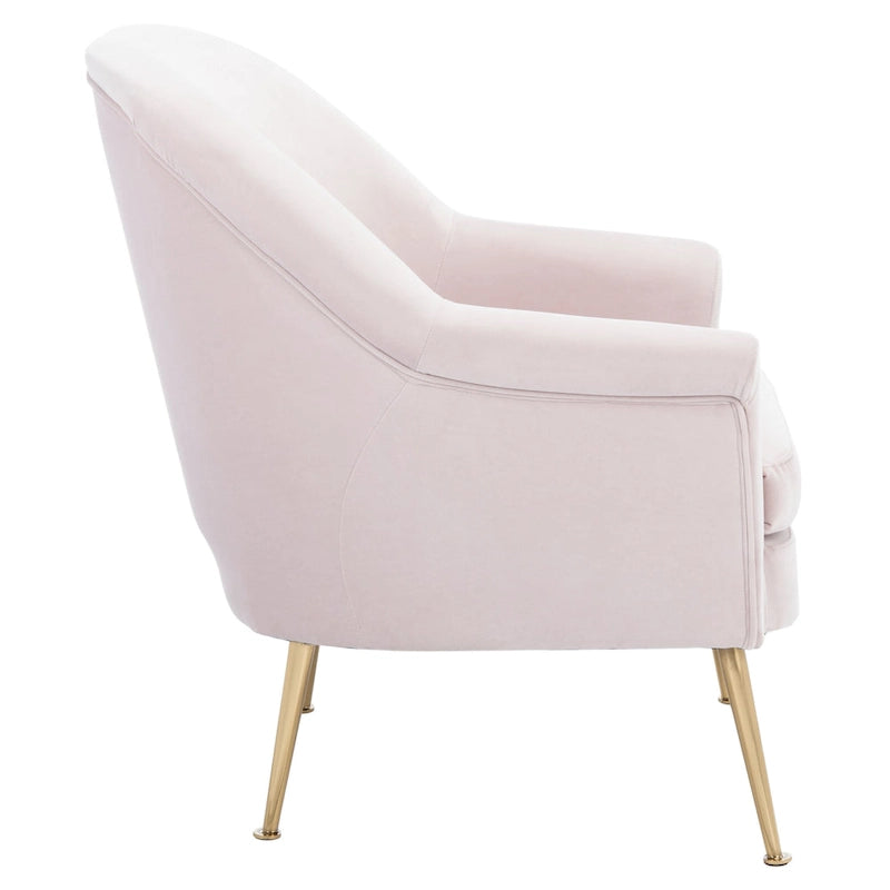 SAFAVIEH Edina Accent Chair - 29.5  W x 30.7  L x 32.9  H - 30Wx31Dx33H