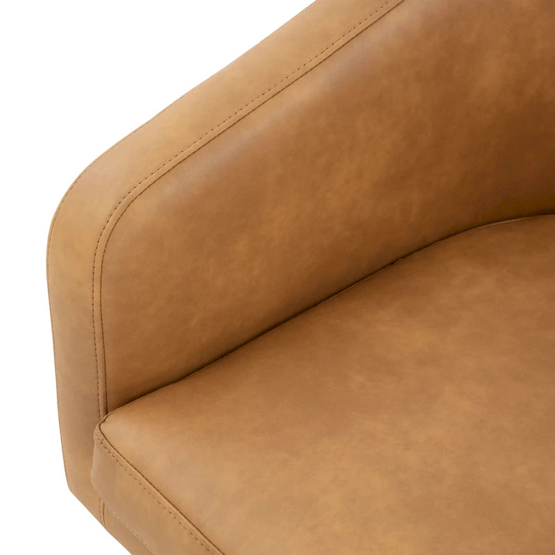 SAFAVIEH Couture Tela Pedestal Chair - 27.6  W x 29.7  L x 31.9  H - 27Wx30Dx32H