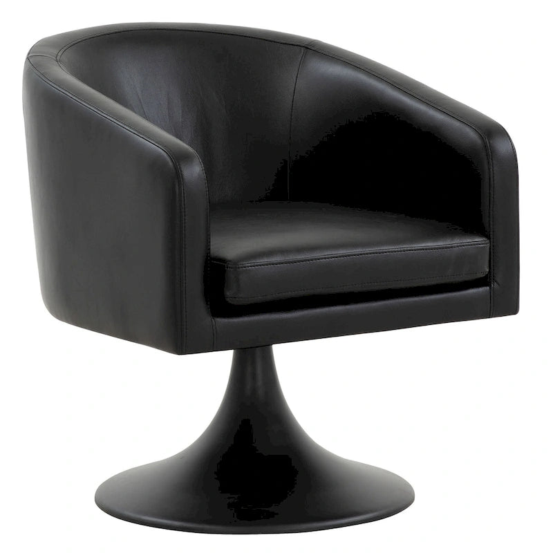 SAFAVIEH Couture Tela Pedestal Chair - 27.6  W x 29.7  L x 31.9  H - 27Wx30Dx32H