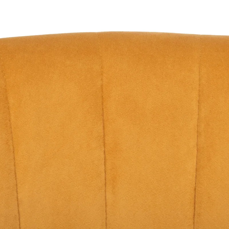 SAFAVIEH Amalia Velvet Wingback Accent Chair - 26.8  x 28  x 31.9  - 27Wx28Dx32H