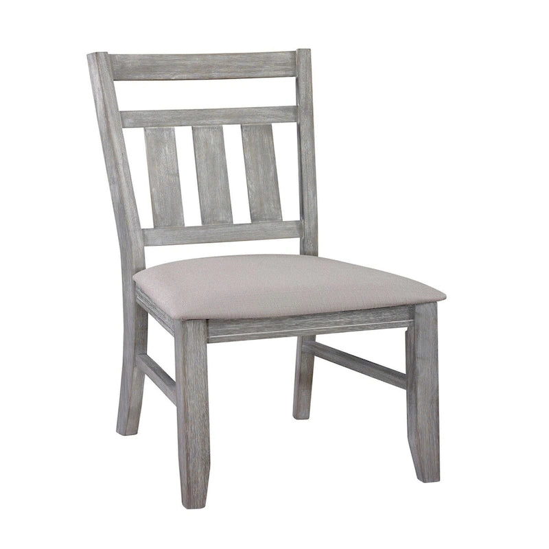 Chester Rustic Wood Farmhouse 7 Piece Dining Set