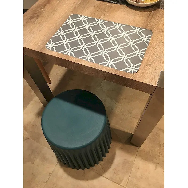 Stackable Modern Dining Restaurant Stacking Chairs End Table Cupcake for Living Break Room Vanity Bedroom No Back Office