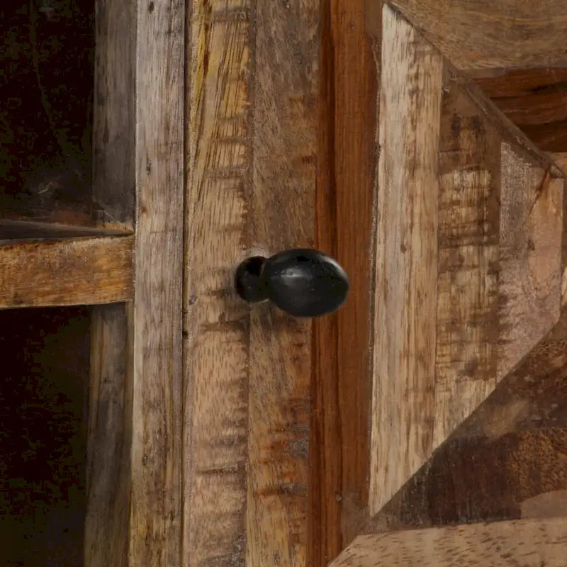 vidaXL TV Stand 46.5 x11.8 x15.7  Solid Wood Mango