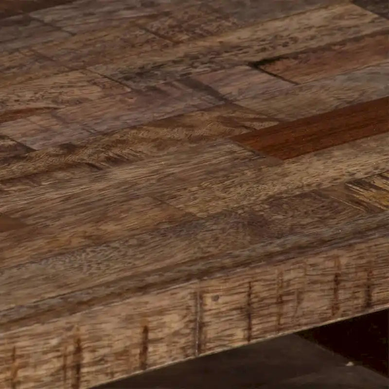 vidaXL TV Stand 46.5 x11.8 x15.7  Solid Wood Mango