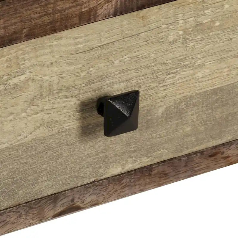 vidaXL TV Stand 46.5 x11.8 x15.7  Solid Wood Mango