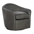 Hooker Furniture CC533-SWIVEL-CLUBE-CHAIR Roper 29 Wide Club Chair - Blue Steel