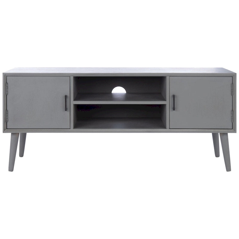 SAFAVIEH Maegan Mid-Century 47-inch Storage Media TV Stand - 47.3  W x 15.8  L x 20  H - 47Wx16Dx20H
