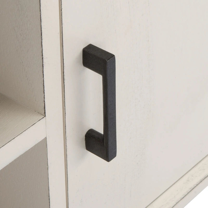 SAFAVIEH Maegan Mid-Century 47-inch Storage Media TV Stand - 47.3  W x 15.8  L x 20  H - 47Wx16Dx20H