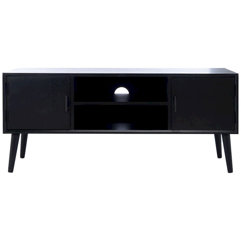 SAFAVIEH Maegan Mid-Century 47-inch Storage Media TV Stand - 47.3  W x 15.8  L x 20  H - 47Wx16Dx20H
