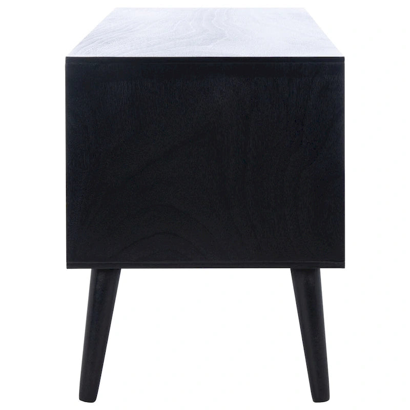 SAFAVIEH Maegan Mid-Century 47-inch Storage Media TV Stand - 47.3  W x 15.8  L x 20  H - 47Wx16Dx20H