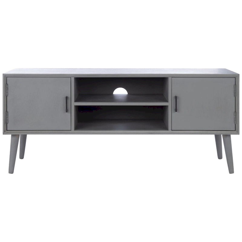 SAFAVIEH Maegan Mid-Century 47-inch Storage Media TV Stand - 47.3  W x 15.8  L x 20  H - 47Wx16Dx20H