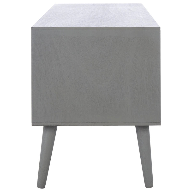 SAFAVIEH Maegan Mid-Century 47-inch Storage Media TV Stand - 47.3  W x 15.8  L x 20  H - 47Wx16Dx20H